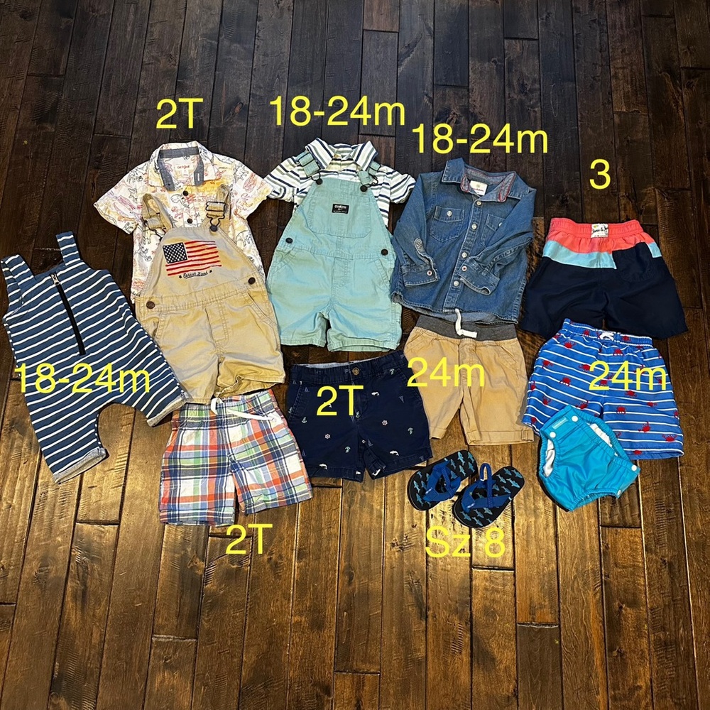 Boys’ 18m - 2T bundle with brand name items